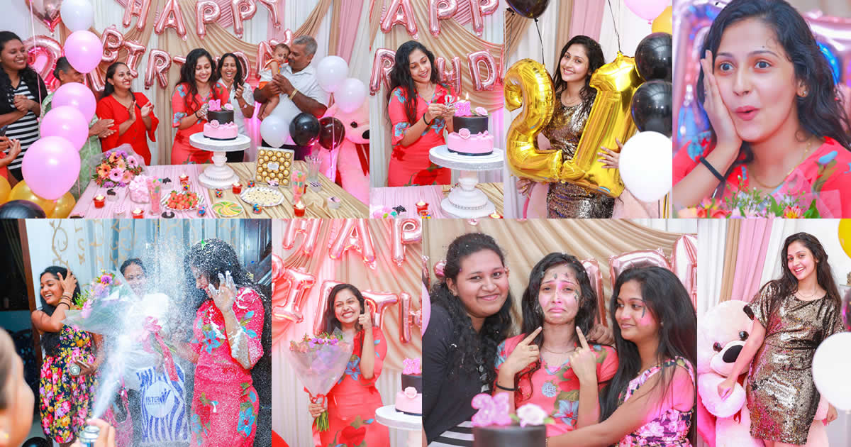 Nayanathara Wickramarachchi 21st Birthday Celebration 2019