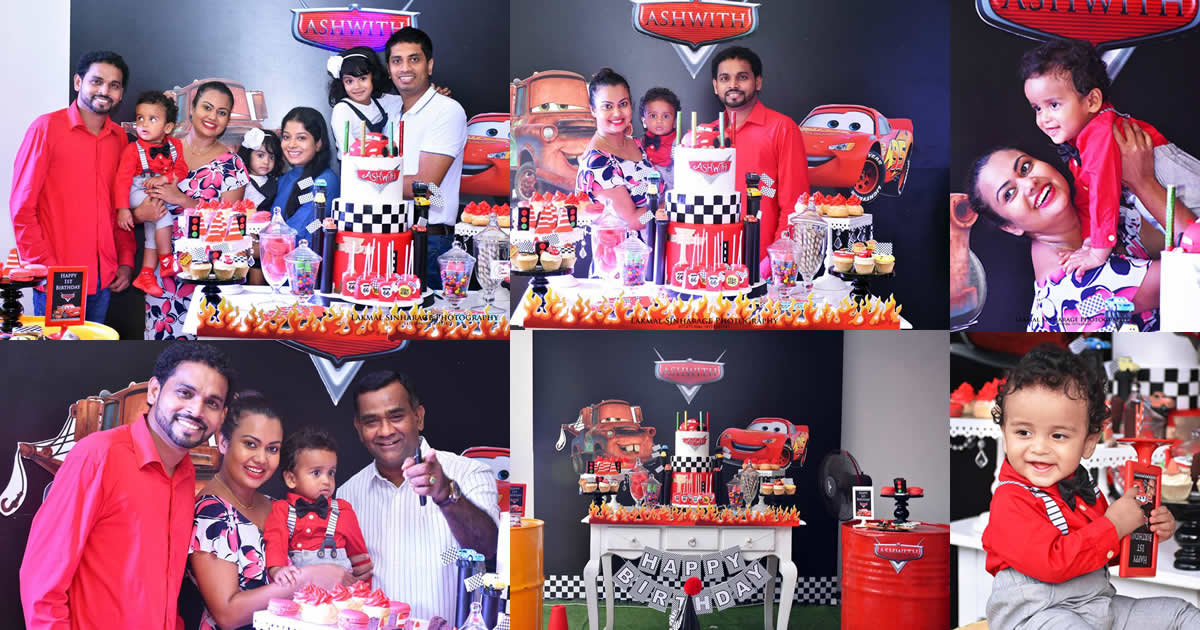 Gayesha Perera Little Baby Ashwith Birthday Celebration 2018