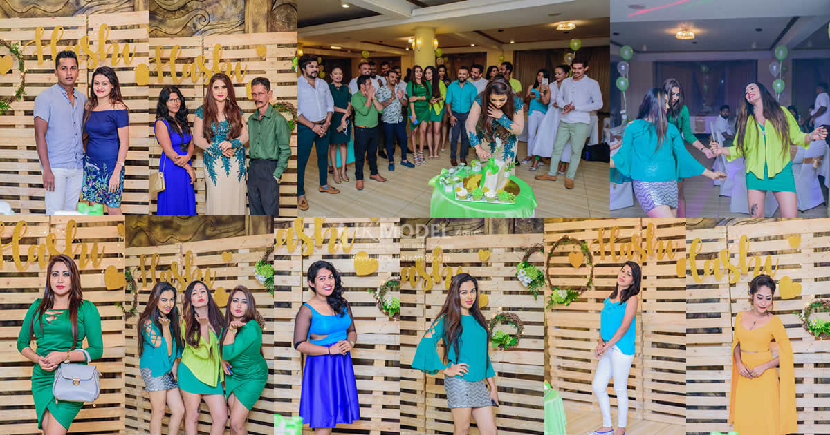 Hashini Withanaarchchi Birthday Celebration 2018